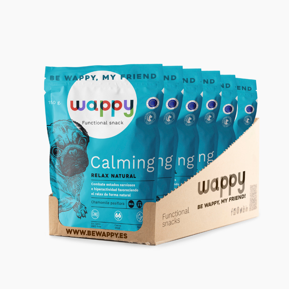 WAPPY SNACK FUNCIONAL CALMANTE/RELAJANTE 150GR