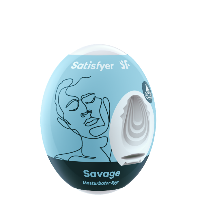 Masturbator Egg Single Savage