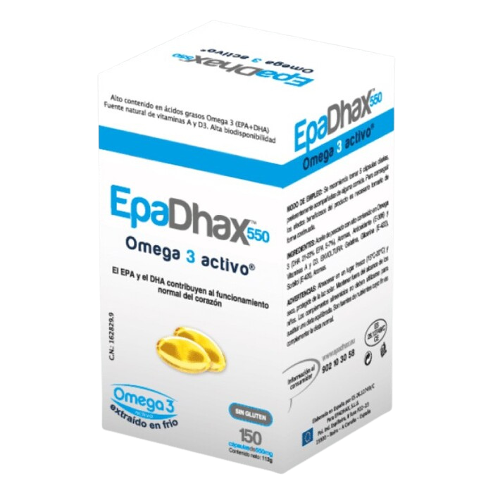 Epadhax OMEGA 550 mg 3 ACTIVO